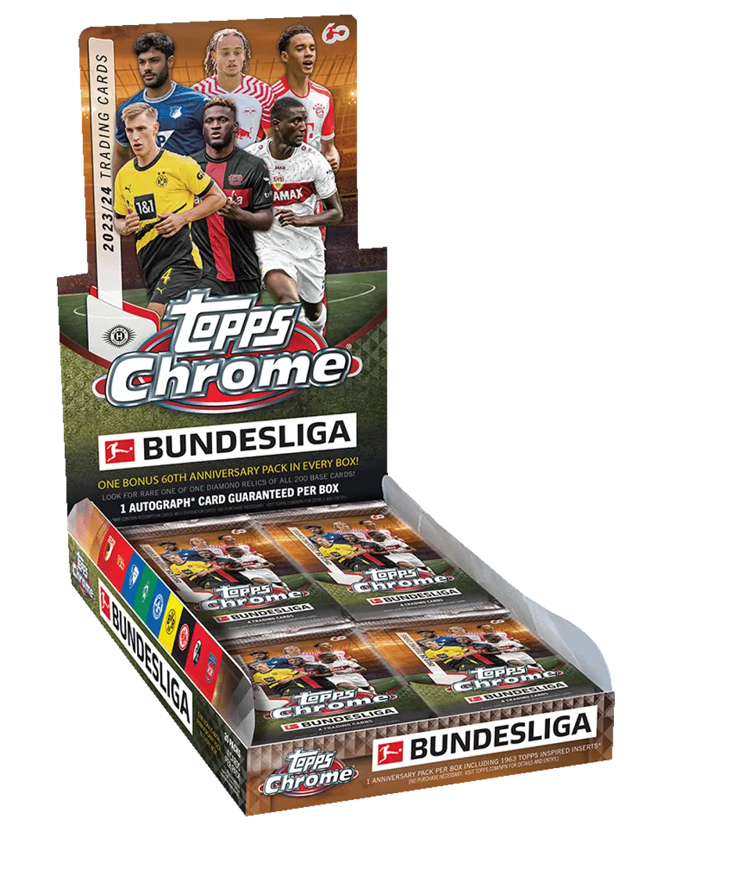 Topps - 2023/24 Chrome Bundesliga Football (Soccer) - Hobby Box