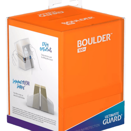 Ultimate Guard - Boulder - 100+ Deck Case - Poppy Topaz