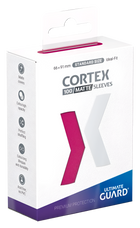 Ultimate Guard - Cortex Sleeves - Standard Size - Ideal-Fit - Matte Pink - 100pk