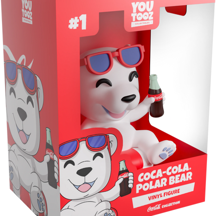 Youtooz - Coca-Cola - Coca-Cola Polar Bear Vinyl Figure #1