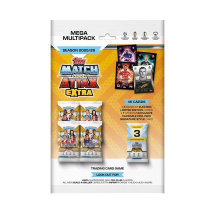 Topps - Match Attax Extra 2025/26 - Mega Multipack