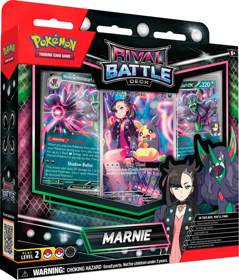 Pokemon TCG - Scarlet & Violet - Rival Battle Deck - Marnie – The Card ...