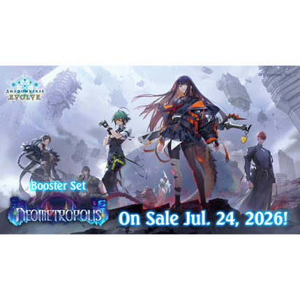 Shadowverse: Evolve - Set 18 - Neometropolis - Display Case (20x Booster Boxes)