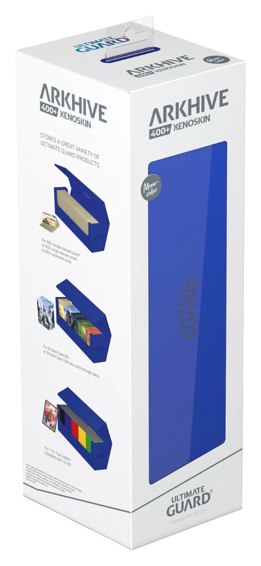 Ultimate Guard - Arkhive XenoSkin - 400+ Card Case - Monocolor Blue