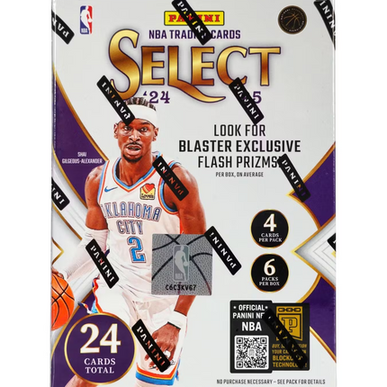 Panini - 2024/25 Select Basketball (NBA) - Blaster Box