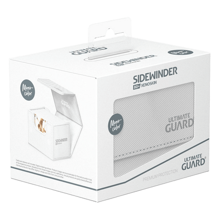 Ultimate Guard - Sidewinder XenoSkin - 80+ Deck Case - Monocolor White