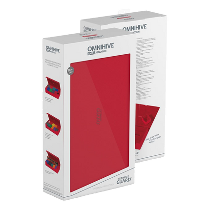 Ultimate Guard - Omnihive XenoSkin - 1000+ Card Case - Red