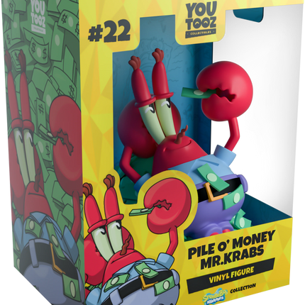 Youtooz - SpongeBob SquarePants - Pile'O'Money Mr. Krabs Vinyl Figure #22