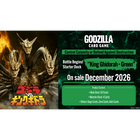 Godzilla Card Game - Battle Begins! Starter Deck - King Ghidorah・Green