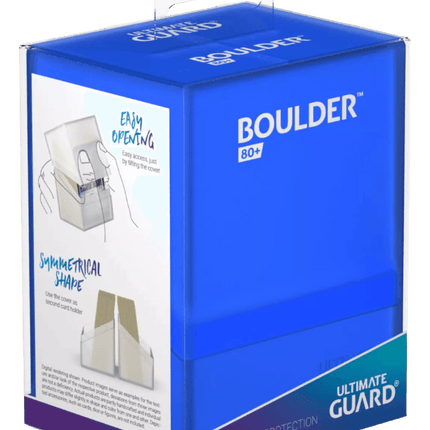 Ultimate Guard - Boulder - 80+ Deck Case - Sapphire