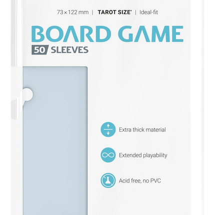 Ultimate Guard - Board Game Sleeves - Tarot - Ideal-Fit - 50pk