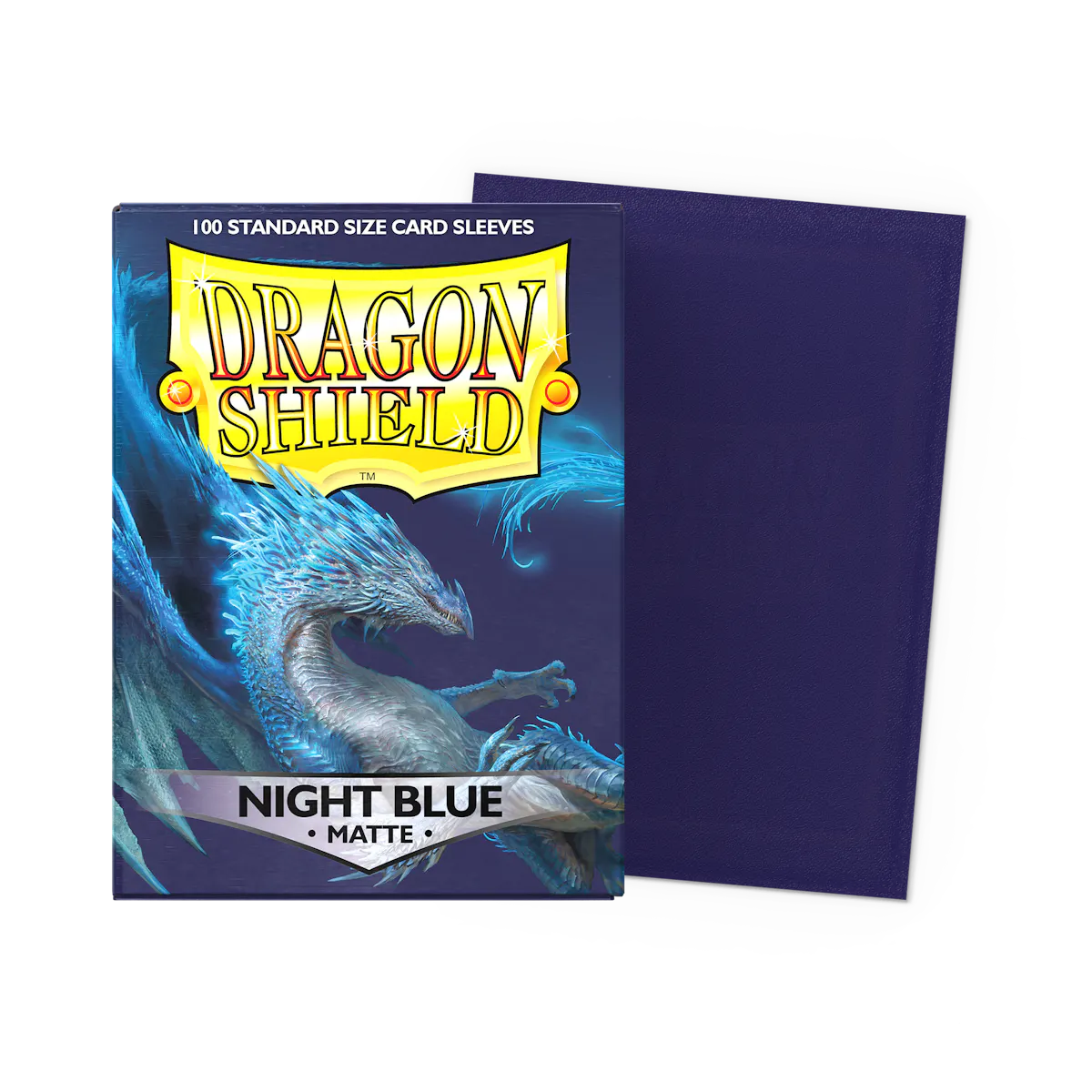 Dragon Shield - Matte Sleeves - Standard Size - 100pk - Night Blue