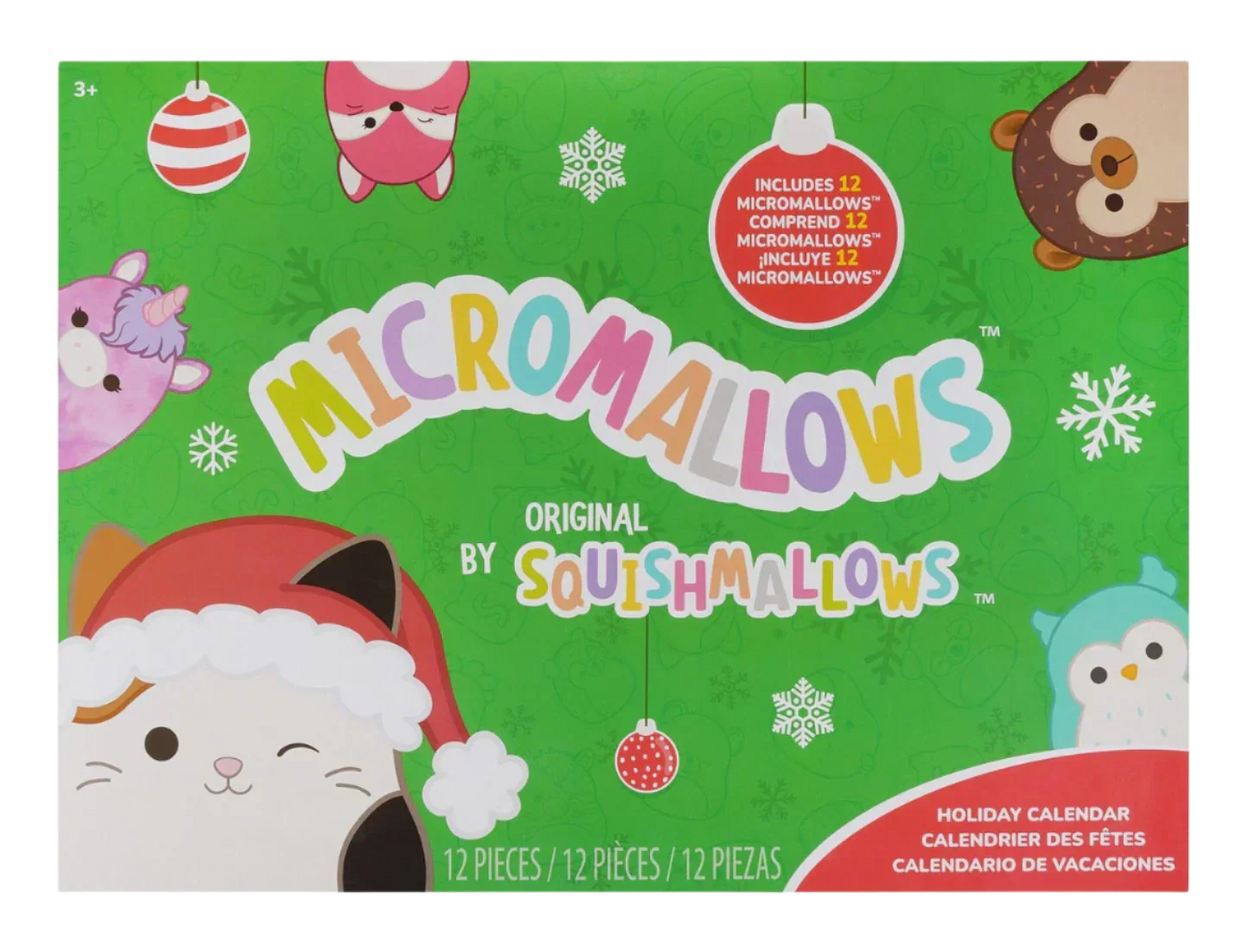 Micromallows Squishmallows - Original - Micromallows 12 Day Advent Calendar (2024 ...
