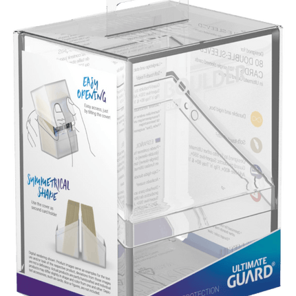 Ultimate Guard - Boulder - 80+ Deck Case - Clear