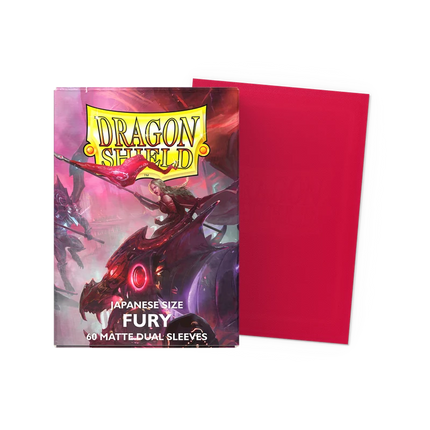 Dragon Shield - Dual Matte Sleeves - Japanese Size - 60pk - Fury