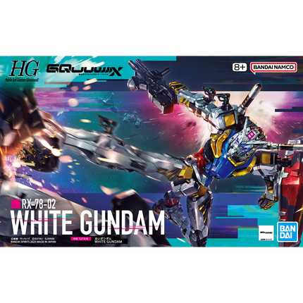 Bandai - Gunpla - HG 1/144 - Mobile Suit Gundam GQuuuuuuX - RX-78-02 White Gundam