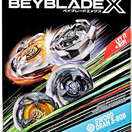 Beyblade X - Dual Pack Set - Gale Wyvern 3-60T & Sword Dran 3-80B