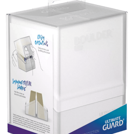 Ultimate Guard - Boulder - 80+ Deck Case - Frosted