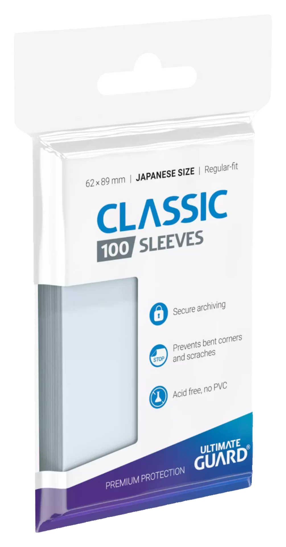 Ultimate Guard - Classic Sleeves - Japanese Size - 100pk