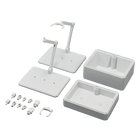 Bandai - Gunpla - Action Base - Action Base 7 & Option Box (White)