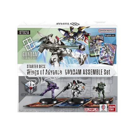 Gundam Card Game - Gundam Assemble Starter Set - Wings of Advance (ST02A)
