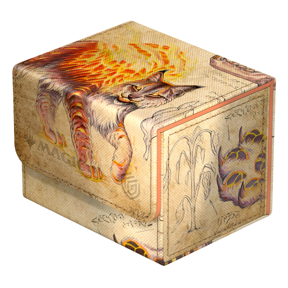 Ultimate Guard - Sidewinder XenoSkin - 100+ Deck Case - Magic: The Gathering - Bloomburrow - Sunspine Lynx