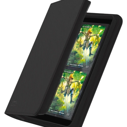 Ultimate Guard - Zipfolio 160 XenoSkin - 8-Pocket Portfolio - Black