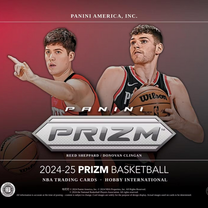Panini - 2024/25 Prizm Basketball (NBA) - International Hobby Box