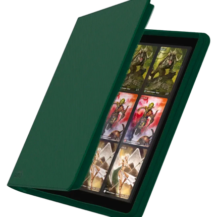 Ultimate Guard - Zipfolio 480 XenoSkin - 24-Pocket Portfolio - Green