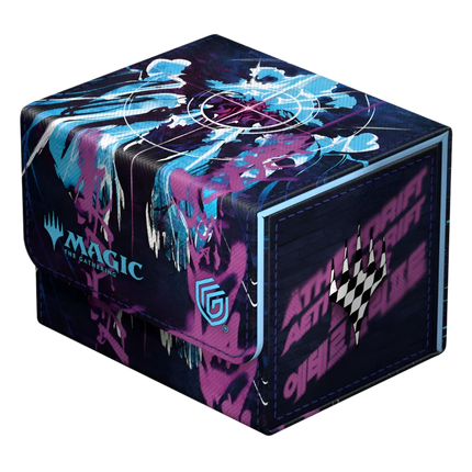 Ultimate Guard - Sidewinder XenoSkin - 100+ Deck Case - Magic: The Gathering - Aetherdrift - Oildeep Gearhulk