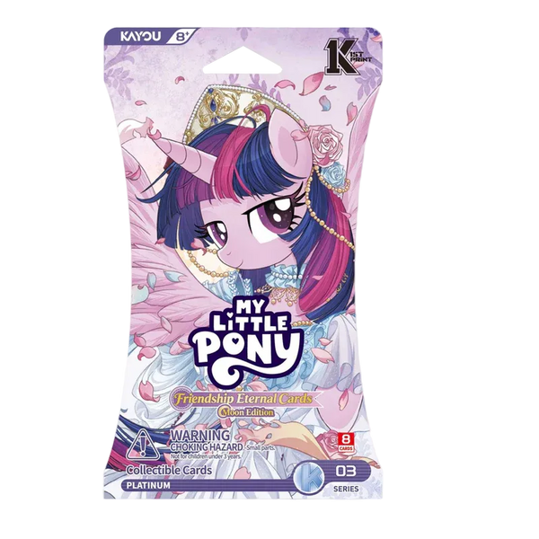 Kayou MLP - Friendship Eternal Cards Moon Edition Sleeved Booster Pack ...