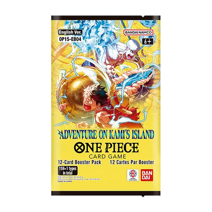 One Piece TCG - Adventure On Kami's Island (OP-15 & EB-04) - Booster Pack