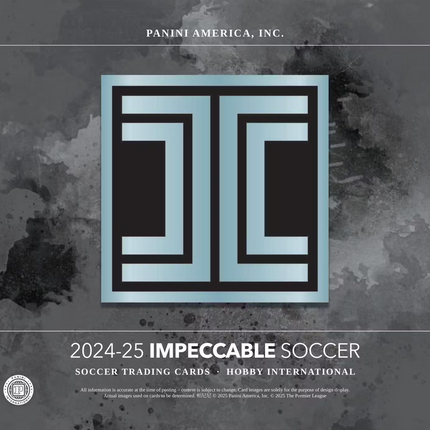 Panini - 2024/25 Impeccable Football (Soccer) - International Hobby Box