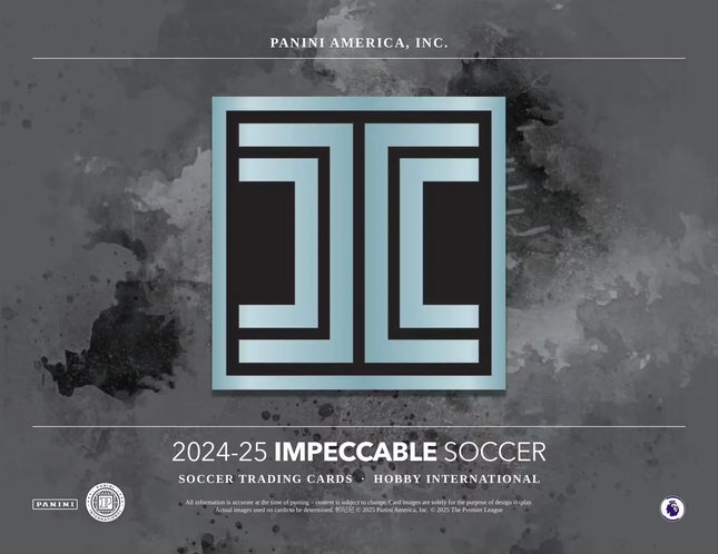 Panini - 2024/25 Impeccable Football (Soccer) - International Hobby Box