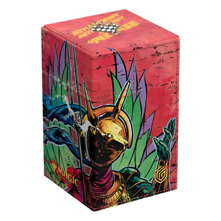 Ultimate Guard - Flip'n'Tray XenoSkin - 100+ Deck Case - Magic: The Gathering - Aetherdrift - Hazoret, Godseeker