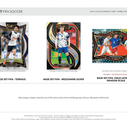 Panini - 2024/25 Select FIFA Football (Soccer) - International Hobby Box