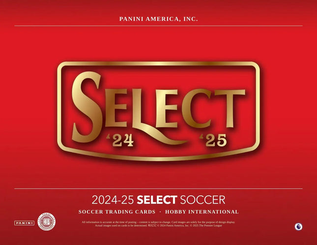 Panini - 2024/25 Select Premier League Football (Soccer) - International Hobby Box