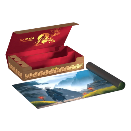 Ultimate Guard - Omnihive Xenoskin & Playmat - 1000+ Card Case - Katana: The Shogun's Journey - Part 1 "Samurai's Chest"
