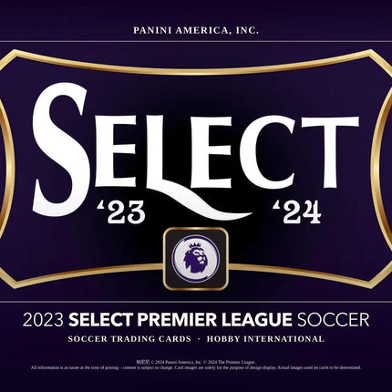 Panini - 2023/24 Select Premier League Football (Soccer) - International Hobby Box
