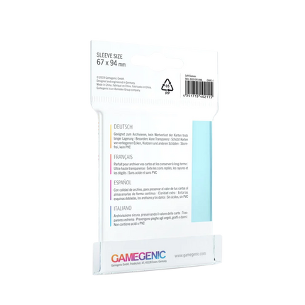 Gamegenic - Standard Soft Sleeves (100pk)