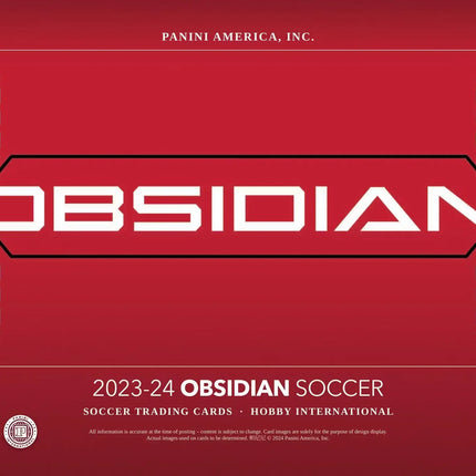 Panini - 2023/24 Obsidian Football (Soccer) - International Hobby Box