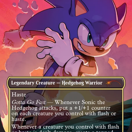 Magic: The Gathering - Secret Lair - Sonic The Hedgehog Friends and Foes (Non-Foil)