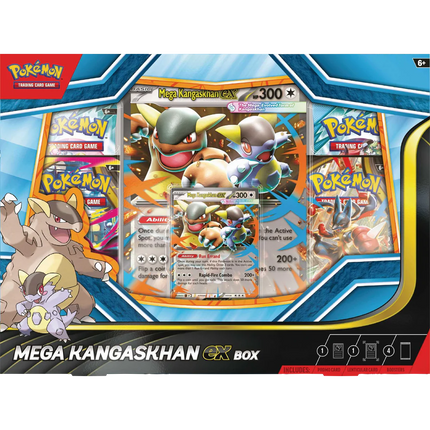 Pokemon TCG - Mega Evolution - Mega Kangaskhan ex Collection Box