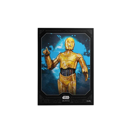 Gamegenic - Star Wars: Unlimited - Premium Art Sleeves - C-3PO