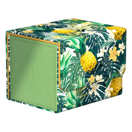 Ultimate Guard - Sidewinder XenoSkin - 100+ Deck Case - Floral Places - Bahia Green