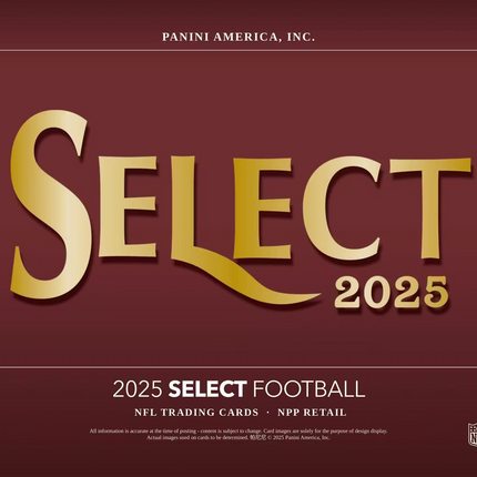 Panini - 2025 Select American Football (NFL) - Blaster Box
