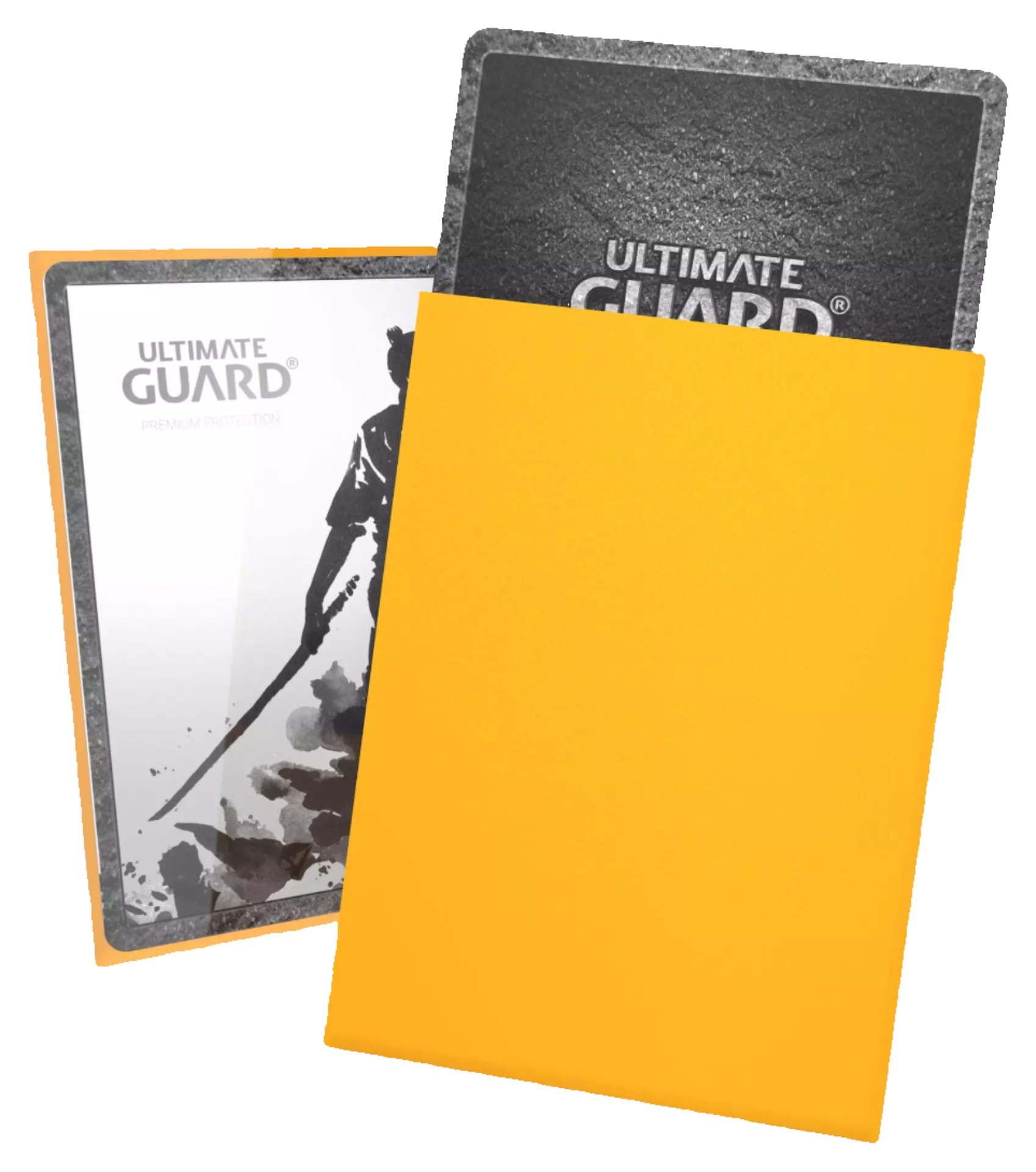 Ultimate Guard - Katana Sleeves - Standard Size - Ideal-Fit - Yellow - 100pk