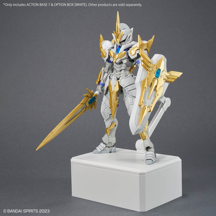 Bandai - Gunpla - Action Base - Action Base 7 & Option Box (White)