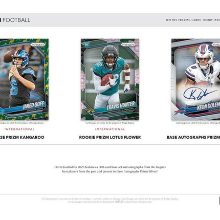 Panini - 2025 Prizm American Football (NFL) - International Hobby Box