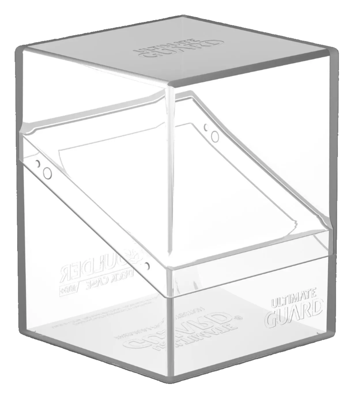 Ultimate Guard - Boulder - 100+ Deck Case - Clear